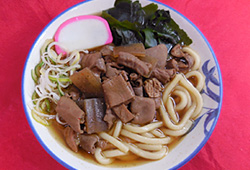 もつ煮うどん