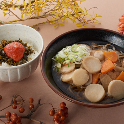 けんちんうどん・そばセット