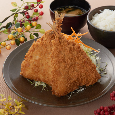 アジフライ定食