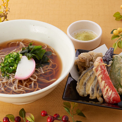 季節の野菜天婦羅そば・うどん