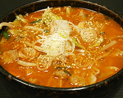 盛岡温めん　辛みそ