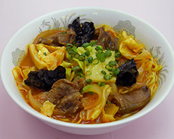 牛すじチゲラーメン