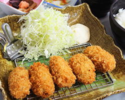 牡蠣フライ膳