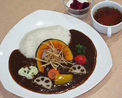 磐梯山季節カレー（冬）
