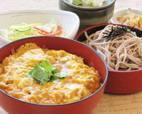 親子丼ミニざるそばセット