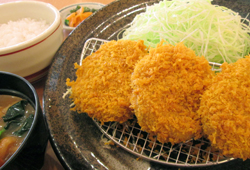 黒豚ヒレカツ定食