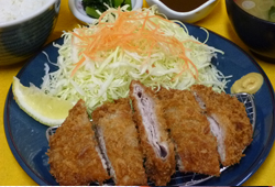 上州麦豚ミルフィーユカツ定食