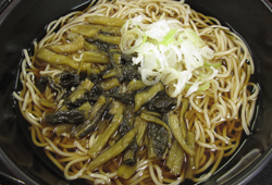 冷やしすんき蕎麦