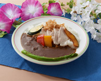 秀麗豚夏野菜カレー