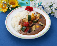 ピリッと辛い夏野菜カレー