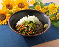 夏野菜ぶっかけうどん・そば