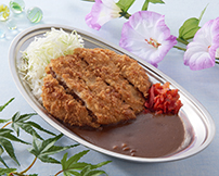 ジャンボメンチカツカレー
