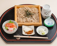 蕎麦とミニ ヤシオマス丼セット