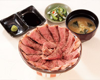 サーロインステーキ丼