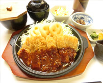 信州米豚味噌カツ定食