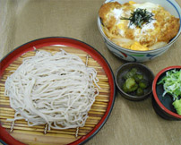 カツ丼もりそばセット