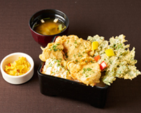 千葉県産むね肉のとり天重～タルタルソース添え～