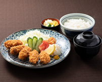 カキフライ定食