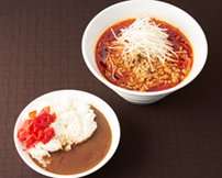 勝浦タンタンメン・ミニカレーセット