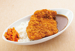 つくば鶏のビックチキンカツカレー