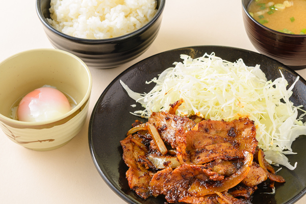 こでらんに生姜焼定食のイメージ画像
