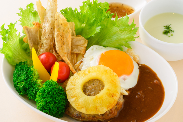 SUGO！牛たんハンバーグ ロコモコ風のイメージ画像