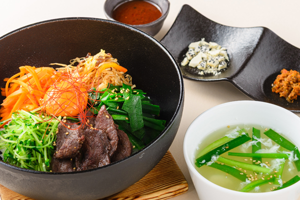 大槌鹿肉の南部鉄器ビビンバのイメージ画像