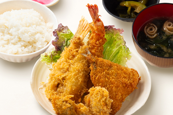 海鮮ミックスフライ定食のイメージ画像