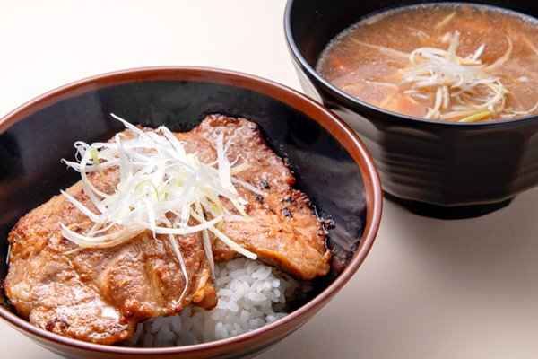 味噌漬け豚丼豚汁セットのイメージ画像