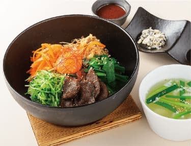 大槌鹿肉の南部鉄器ビビンバ