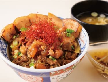 豚（とん）食べて牛（ぎゅう）！