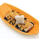 手裏剣　くず餅