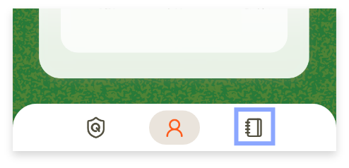 TOHOKU QUESTにログインし、画面下部でノートのアイコンをタップ。ドライブリストのページが開きます。