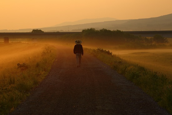 早い冬の雪模様