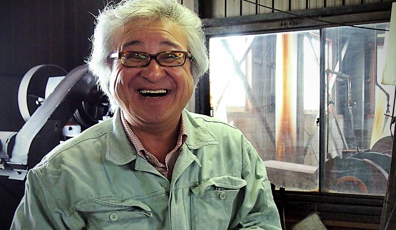 二唐刃物鍛造所の吉澤俊寿さん