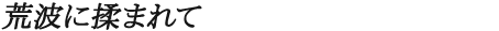 荒波に揉まれて